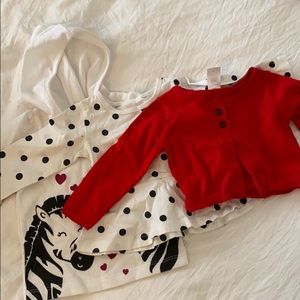 12 month baby tops for girl